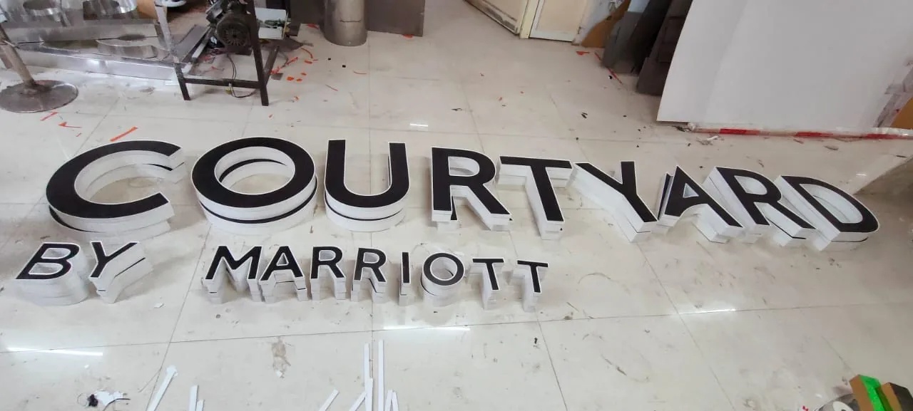 Signage project by Art & Creations India